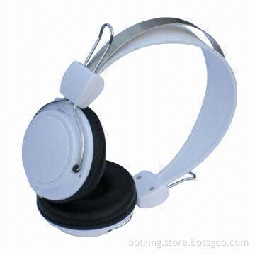 Good-quality headphones, available in white, 2013
